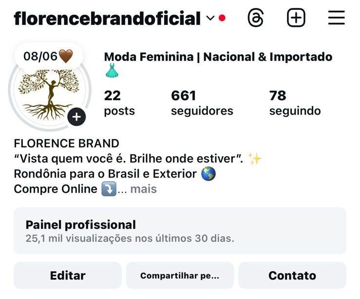 Instagram Florence Brand